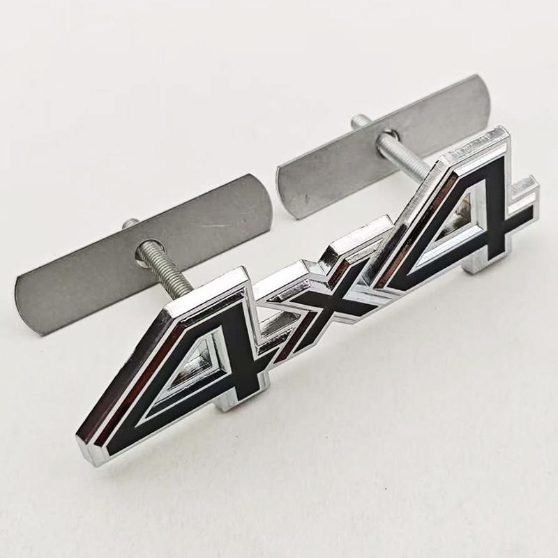 1Pcs 3D Metal Car Styling Logo 4X4 Four-Wheel Drive Car Sticker Emblem Badge Decals Universal Decoration Accessories