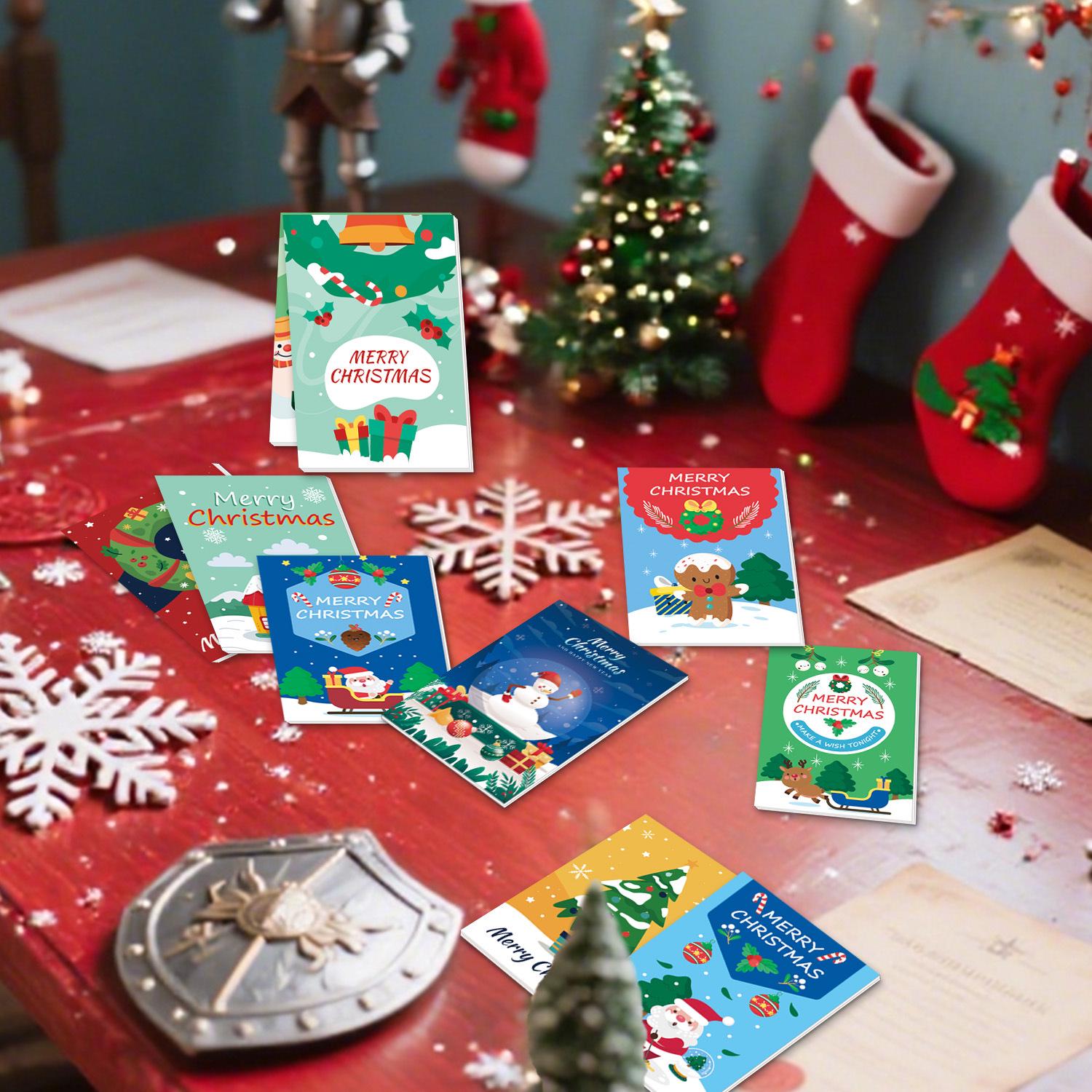 

Карманный блокнот и планер на рождественскую тематику - Идеальный праздничный подарок для студентов