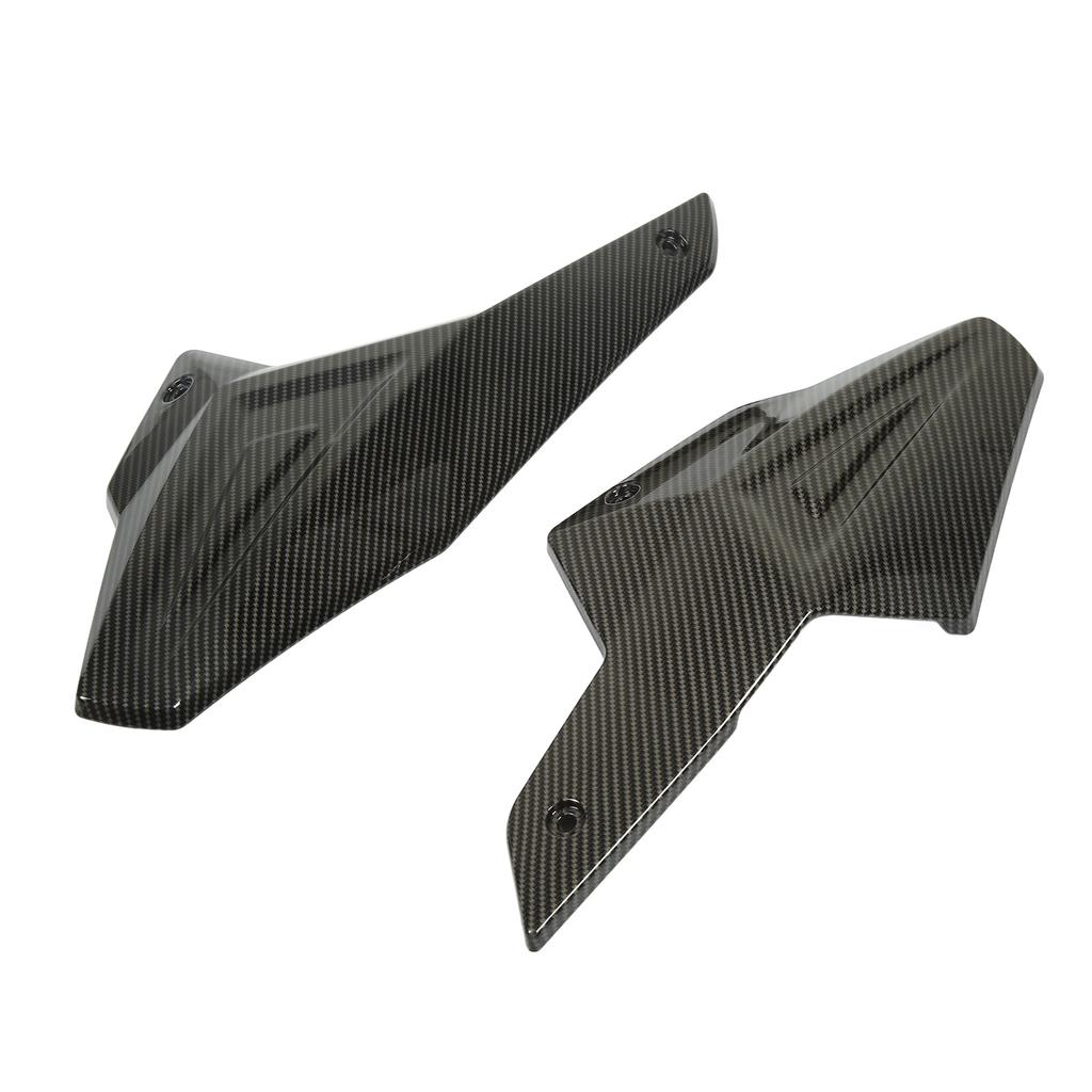 Motorcycle Engine Chassis Shroud Protection Cover Carbon Fiber Style Replacement for F900R F900XR