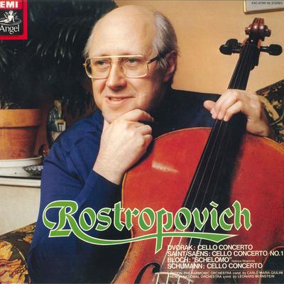 LP Schallplatte MSTISLAV ROSTROPOVICH - Dvorak / Saint-saens / Bloch / Schu EAC4726162 ANGEL Japan Obi Klassisch Gebraucht