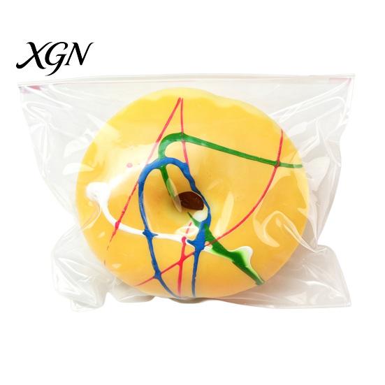 Anxiety Relief Toy Simulated Donut Squeeze Soft Stretchy Doughnut Decompression Simulation Food Sensory Stress Fidget