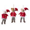Fabric Animal Pendants Christmas Tree Hanging Ornaments  Home Decorations