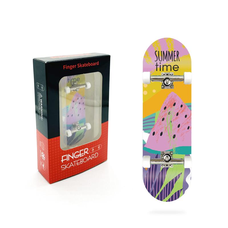 Manufacturer OEM Mini Finger Skateboard Custom Design Complete Fingerboard Bulk Supply белый
