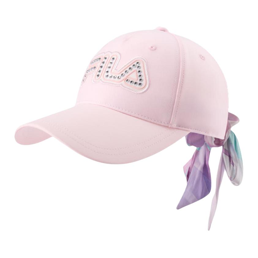 Fila Модная антибактериальная повседневная полиэстеровая кепка-утка для детей, цвет счастливо-розовый K17G534201F S