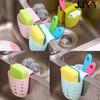 Double Silicone Sponge Holder Sink Rack Storage Organizer Kitchen Sink Saddle Style Soap Dispenser Kitchen Tools Home Organizer 2