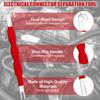2 Pcs Automotive Electrical Terminal Connector Separator Removal Tool, Metal Auto Repair Electrical Connector Remover Tool Universal for Car