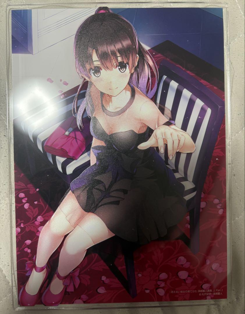 

[USED] Final price reduction Saekano Megumi Kato acrylic plate