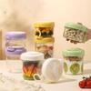 Large Capacity Overnight Oats Jars With Lids and Spoons Cereal Storage Can New Yogurt Containers