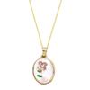 Artistic Blossomy Bivalve Charm Necklace 10 Artisanal Designs Additional Metal Mixture Jewelry Perfect For Gifting Instances