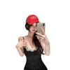Gray Lace Polka Dot Camisole with Chest Pads - Women's Slimming Summer Top