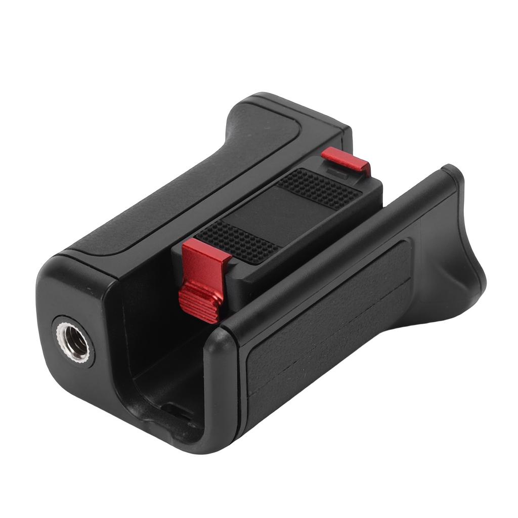 Street Photography Grip Kit Fit for OSMO Action 6 Camera Ergonomic Grip with Magnetic Quick Release Adjustable Shutter
