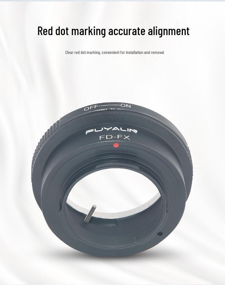 Canon FD/FL To Fujifilm X Lens Adapter for XT1 XT2 X-H1 Cameras