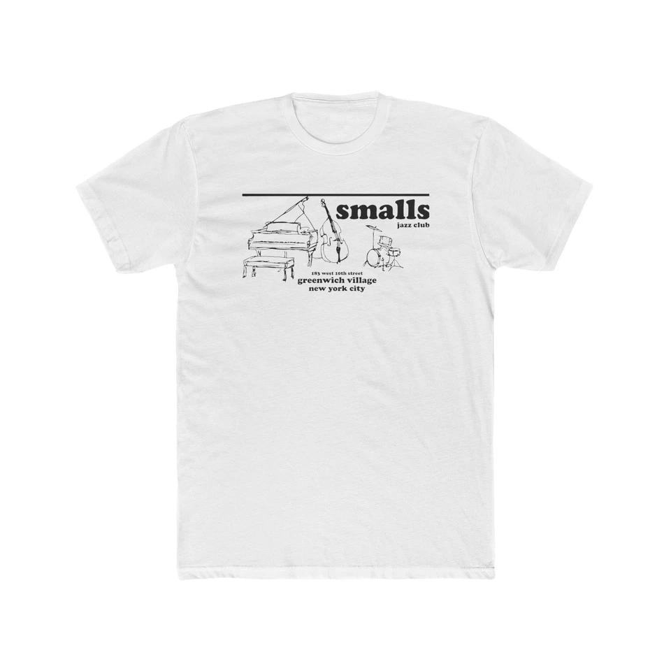 Small s Jazz Club NYC Jazz Restaurant Cotton Crew Tee 2XL
