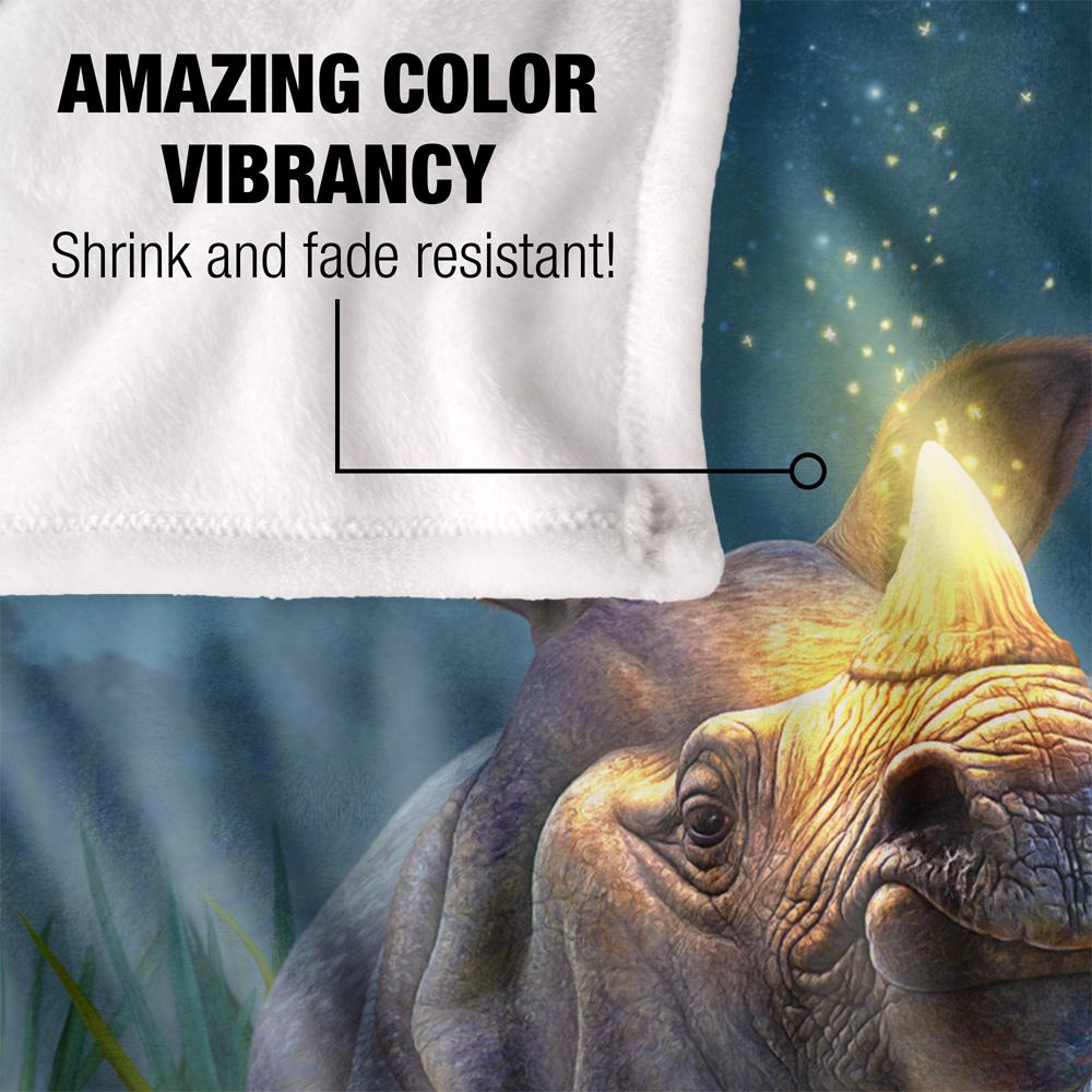 JQ Licensing Jlo Silky Rhino Supersoft Blanket