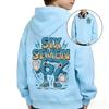 2026 Nouveau Sweat à capuche imprimé six ou sept Brainrot pour enfants, blouse décontractée à manches longues dessin animé, mode streetwear unisexe