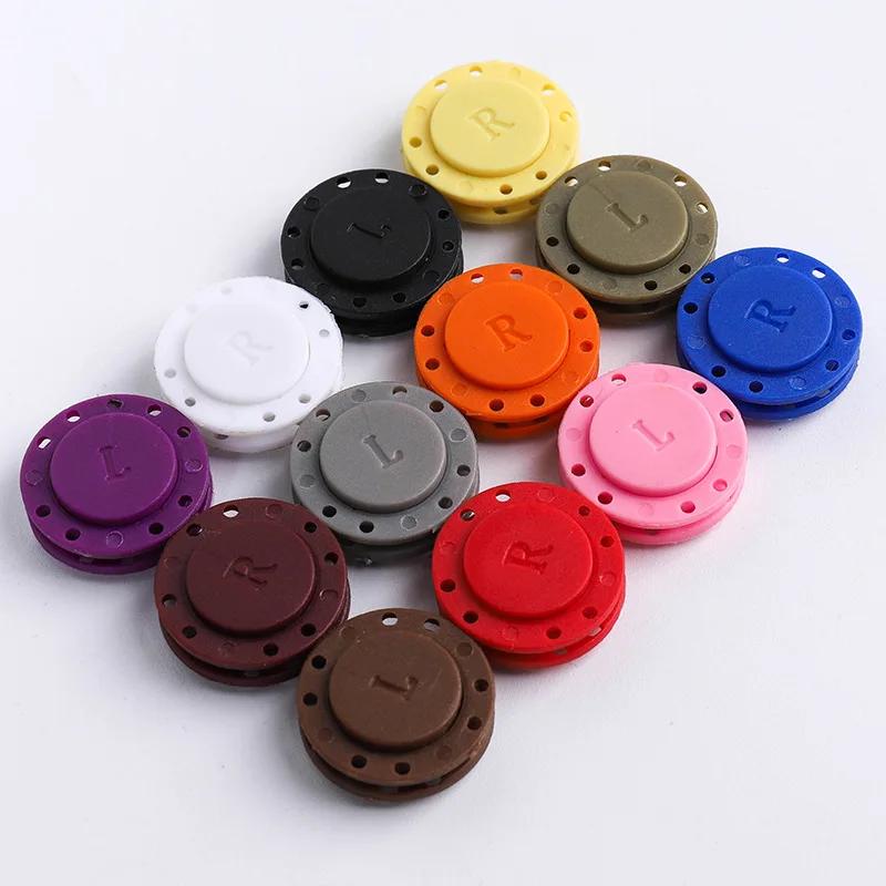 22mm/26mm PVC Invisible Super Magnetic Snaps Fasteners Button for Overcoat Bag Garment Accessories Scrapbooking DIY