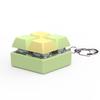 Keycap Fidget Keychain Keys Button Pinch Toy Multi-Color Clicker Toy  Kids