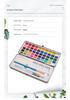 Ziyunxuan 50-Color Portable Watercolor Paint Set - Beginner Friendly Tin Box