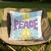 serene peace Cushion Cover Soft Reversible  Durable Pillow Cover  MultiScene Use for Home  Car Daily Comfort