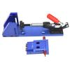 Wood Working Tool Pocket Hole Jig with Toggle Clamp and Step Drill Bit