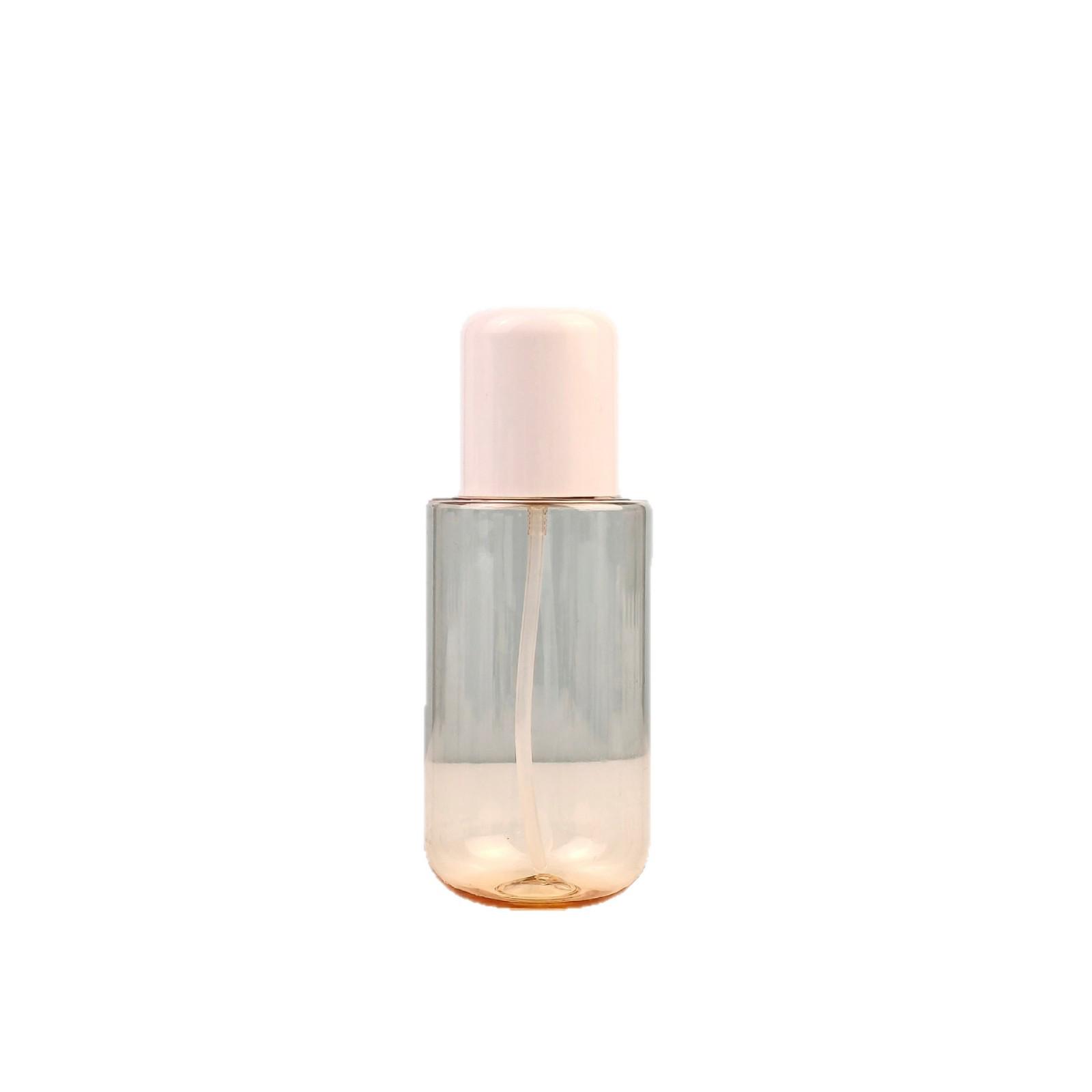 

250ml PET Plastic Double-Layer Hydrating Mist Spray Bottle with Full Cover Cap, Flat Shoulder, and Round Bottom for Lotion (Unisex)