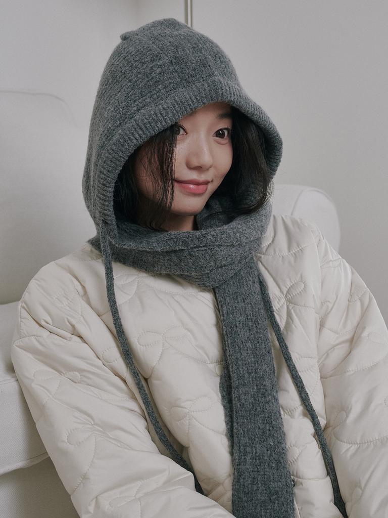 Olinkeompeulliteu Basic Muffler Balaclava (Gray)