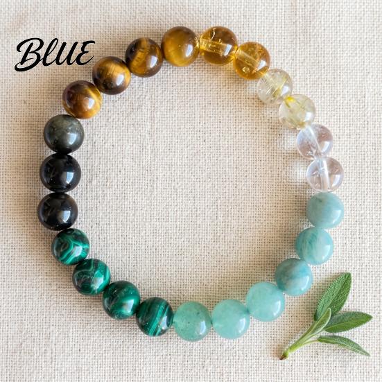 Wear-resistant Bracelet Women Elastic Rope Faux Tiger Eye Stone Non-fading