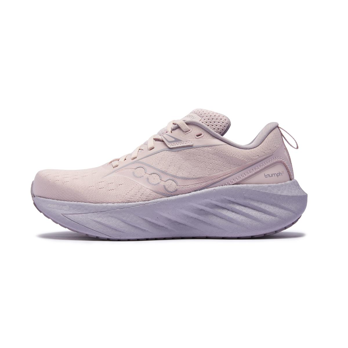 

SAUCONY Triumph 22 Удобные Мягкие Противоскользящие Прочные Дышащие Низкие Кроссовки для Тренировок и Бега на Длинные Дистанции Женские фиолетовые S10964-606 37.5