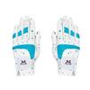 MAZEL Golf Gloves for Pair Size Children/Juniors/Kids, (Star - Blue, M)