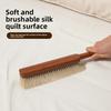 Bettbürste aus Buchenholz mit weichen Borsten, Haushaltsreinigungswerkzeug, Sofabürste, Reinigungsutensil