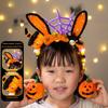 DIY Pumpkin Light-Up Headband Kit for Kids - Halloween Party Costume Prop
