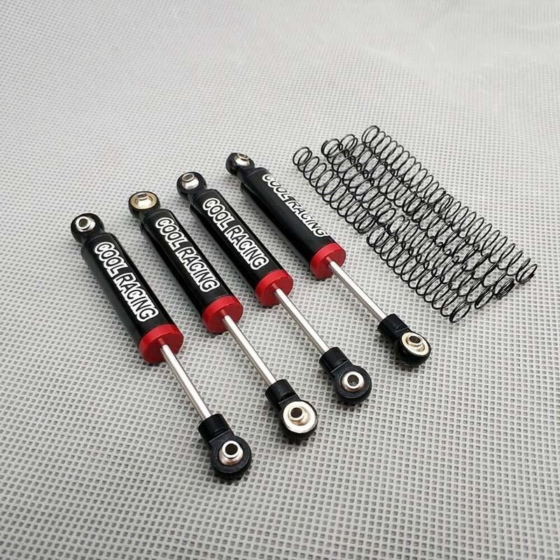 High-performance Aluminum Shock Absorber Set For 110 Rc Crawler Cars With Spare Springs