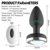 Remote Control Luminous Color Silicone Anal Plug Sex Toys Vibrator for Women 7 Vibration Butt Plug Female Masturbation Massager