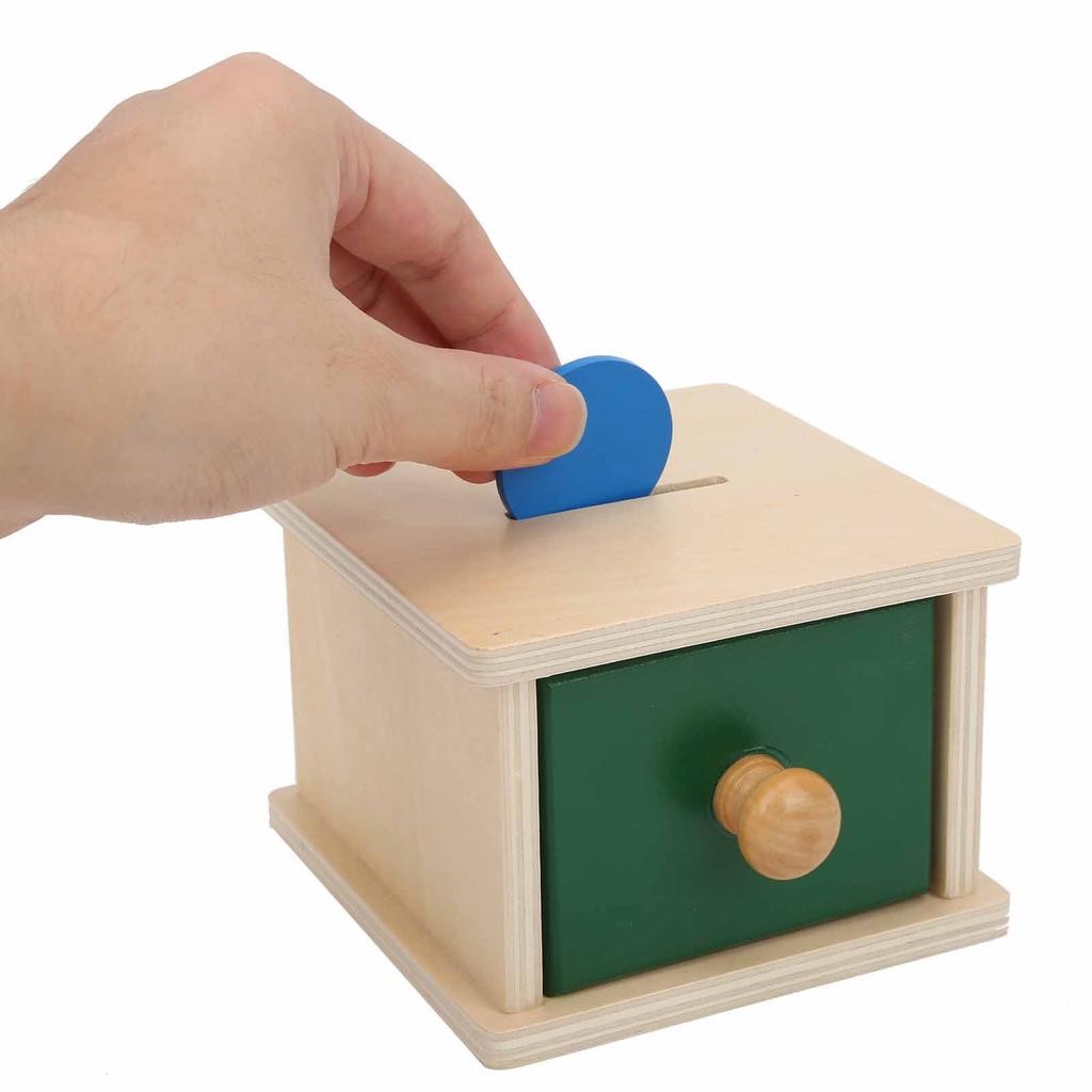 Baby Imbucare Box Children Toys Wooden Coin Ball Box Boys Girls Educational Toys#1