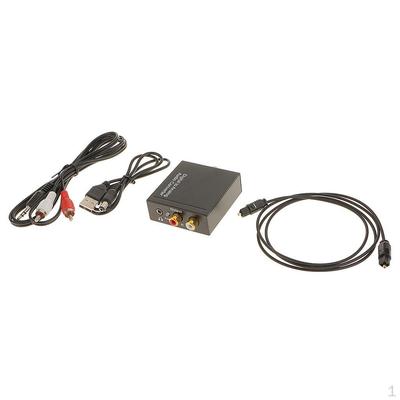 Digital Optisch zu Analog L/ Audio Konverter, 3,5mm Adapter