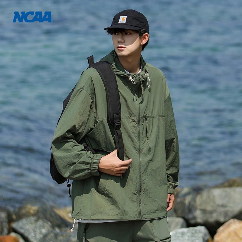 NCAA Unisex Ice Silk UV Protection Quick-Dry Outdoor Jacket 3XL