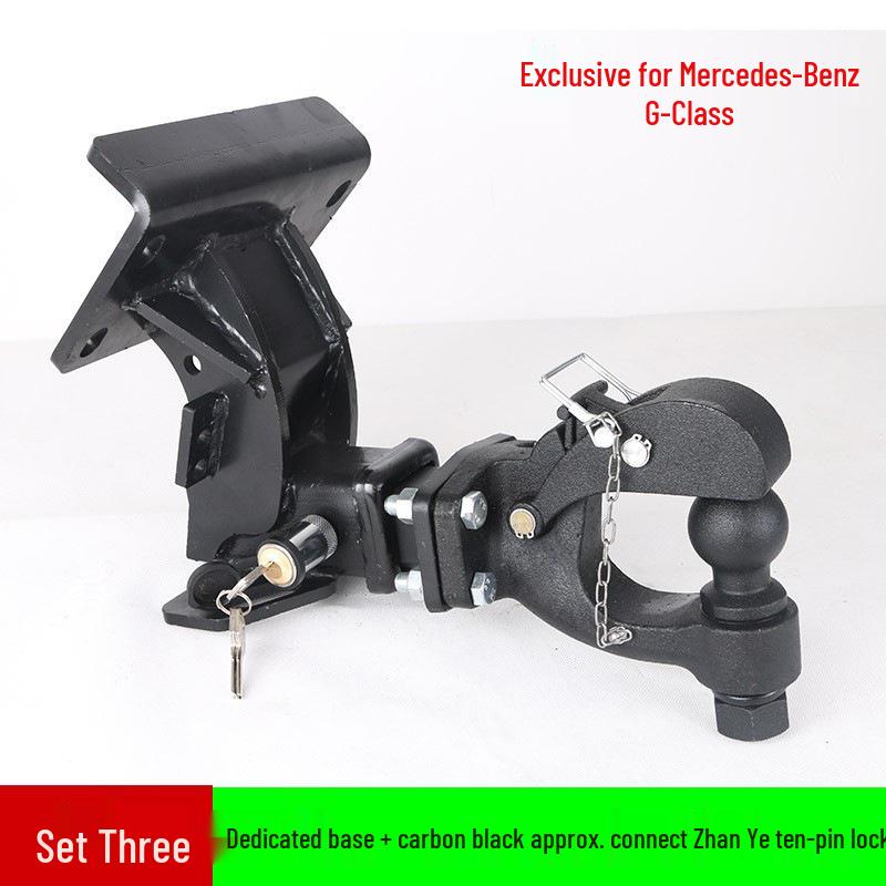 Compatible Tow Hook Support for 19 Mercedes-Benz G-Class Models, Including G500, G63, G350, W463 - Modified Trailer Hitch.