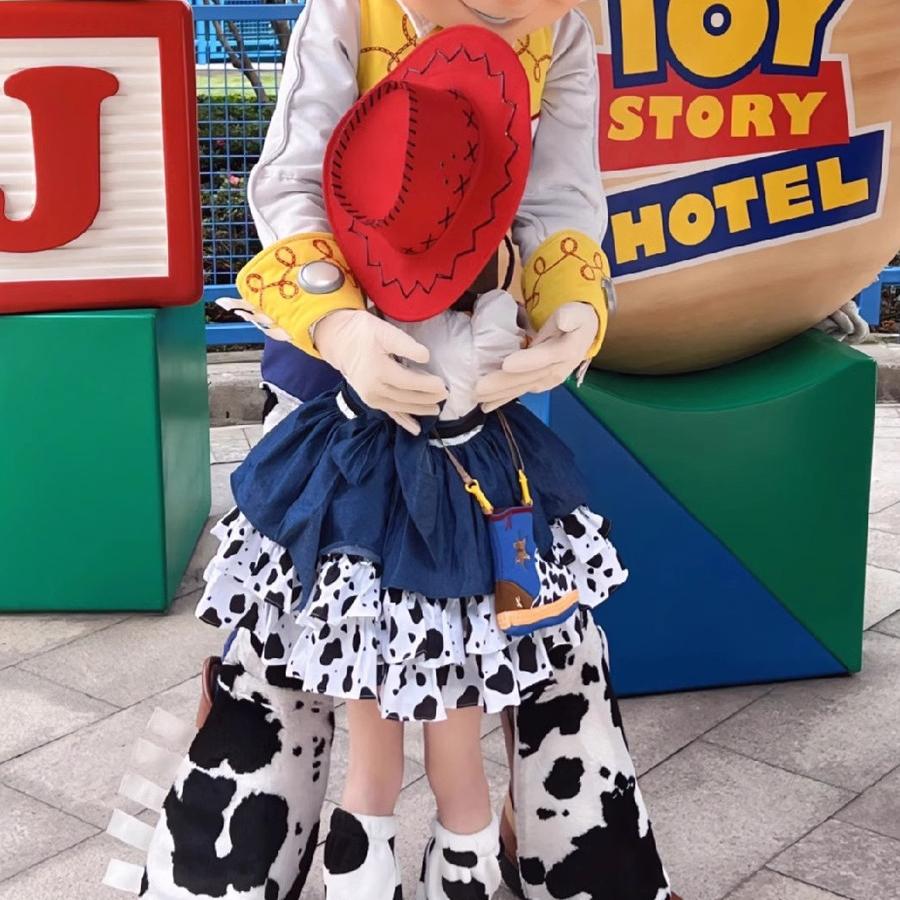 Girls' Cuisi Dress Children's Lolita Princess Dress Toy Story Woody Cowboy Cosplay