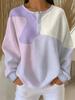 Women's waffle long sleeved T-shirt, made of soft, skin friendly, breathable fabric, comfortable, casual, versatile and stylish