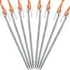 Soomloom Peg Titanium Fixed Rope Tent Tarp 20 24 30 35 40 Cm Set 4 6 8