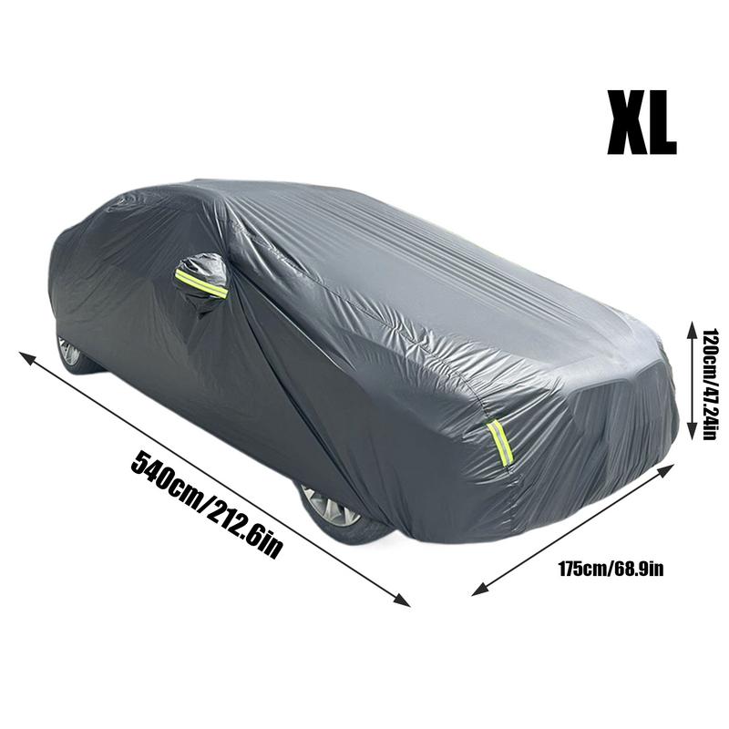 Car Cover Waterproof All Weather Snow Cover All Weather Waterproof Car Cover Windproof Protection Cover Breathable Dustproof Car