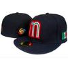 World Cup fan Mexico team large head circumference fully enclosed embroidered sun protection hip-hop cap