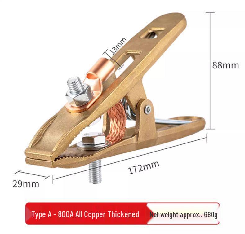 Copper Welding Ground Clamp for TIG Welding