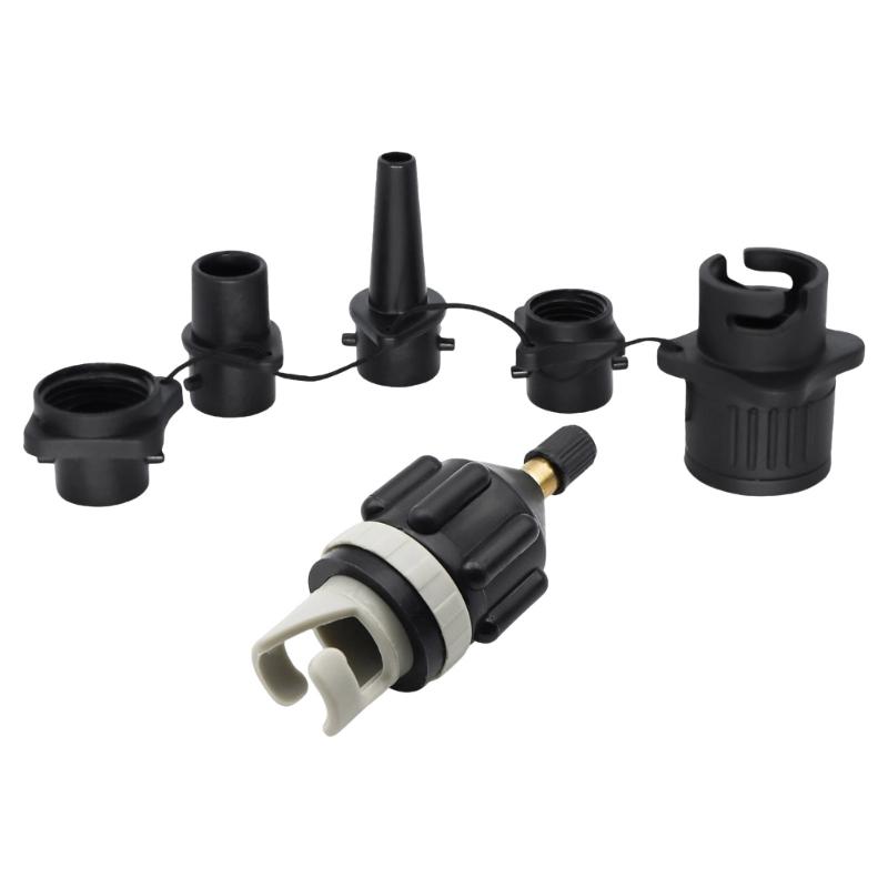Paddleboard Pumps Adapter Inflatable Boats Air Pumps Converter Replacement Air Valves Adaptor with Air Nozzle Nozzle