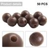 Resilient Soft Rubber Floating Fishing Beads 50pcs for Carp Fishing Rig