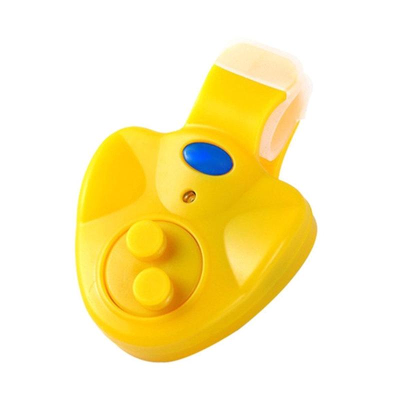 Fishing Bites Alarm Sensitive Electronic Indicator Sounds Bites Alert with LED Light Fishing Bells Clip On Fishing Rod