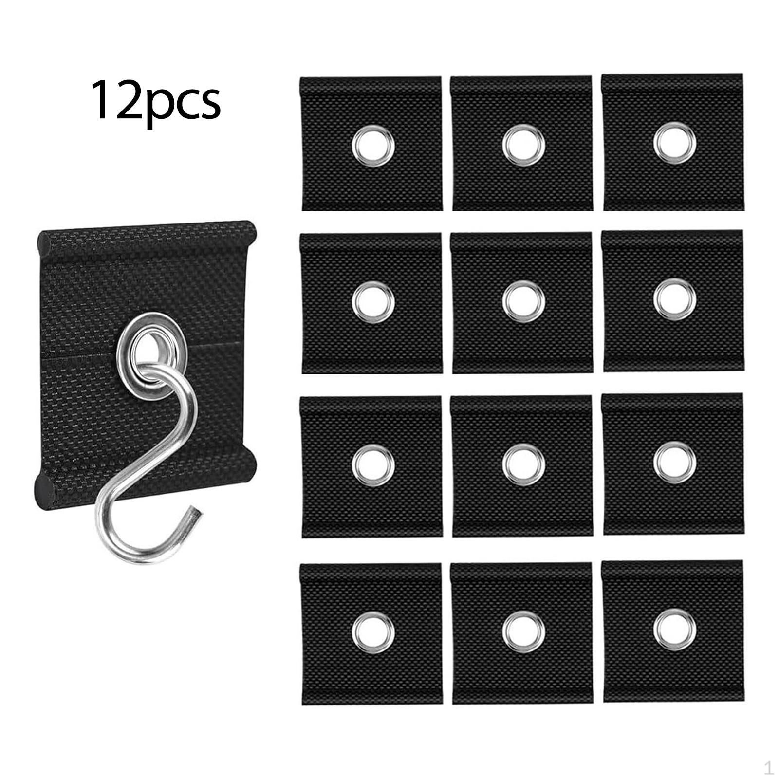 

12 Pipe Rail Grommets, -resistant Stainless Steel with PVC Coating, 5/6 Mm /8 Mm, for чорний