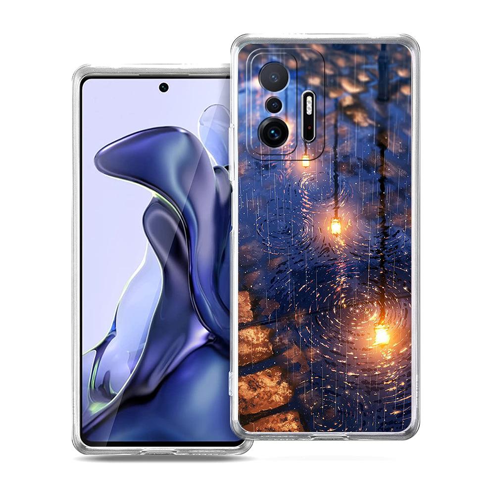 Anime Landscape Phone Case For Xiaomi 14 13 12 Lite Mi 11 Ultra 11X 13T 12T 11T For Poco X5 X4 X3 NFC F5 F4 M4 Pro 5G Cover