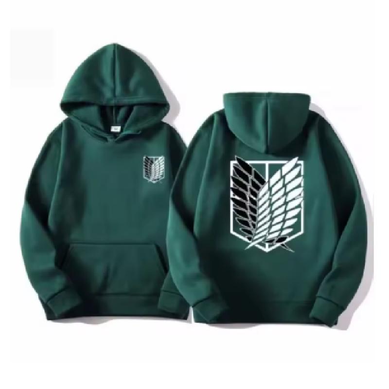 Attack On Titan Men's Hoodie Anime Hoodies Men Women Streetwear Pullover Harajuku Shingeki No Kyojin Hoodies Sweatshirt Clothes