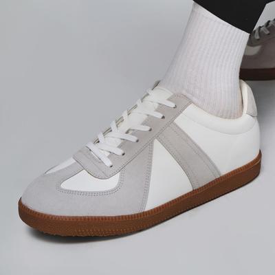 [Clayong] 5cm Weiße Bundeswehr Sneaker General [CL0035] [Versand aus Korea] 100% Original